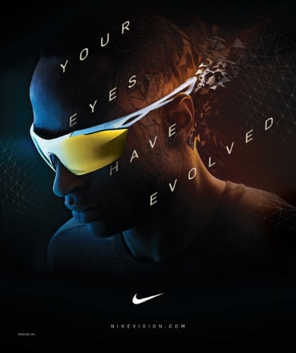 NIKE VISION SPRING 2016 RUNNING COLLECTION USES INNOVATIVE DESIGN AND TECHNOLOGY.New Collection Launches "Your Eyes Have Evolved" Campaign. (Photo: Nike Vision)