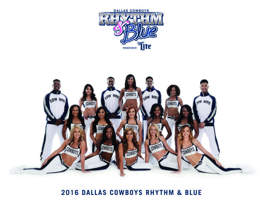 2016 Dallas Cowboys Rhythm & Blue Dancers